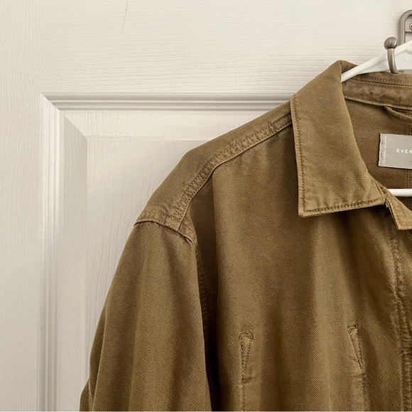 EVERLANE Cinchable Chore Jacket in Walnut - Picture 4 of 8